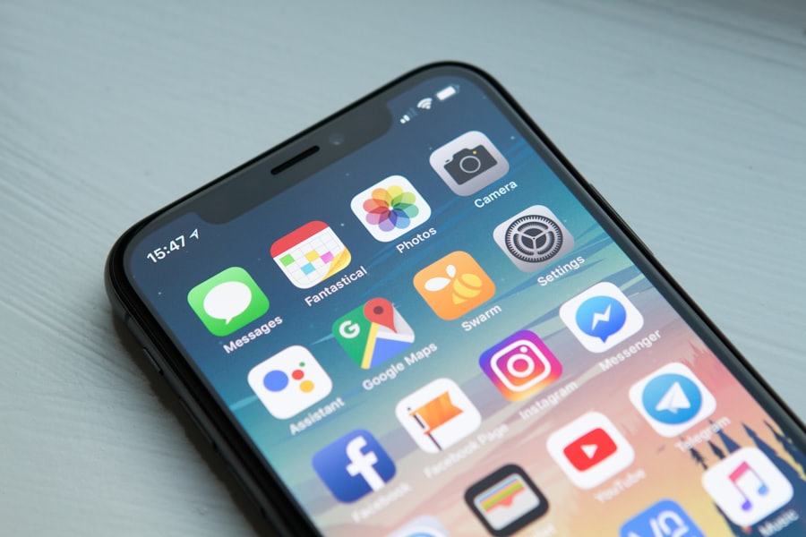 スマートフォンのメッセージアプリ